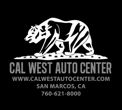 Cal West Sign Cal West Auto Center