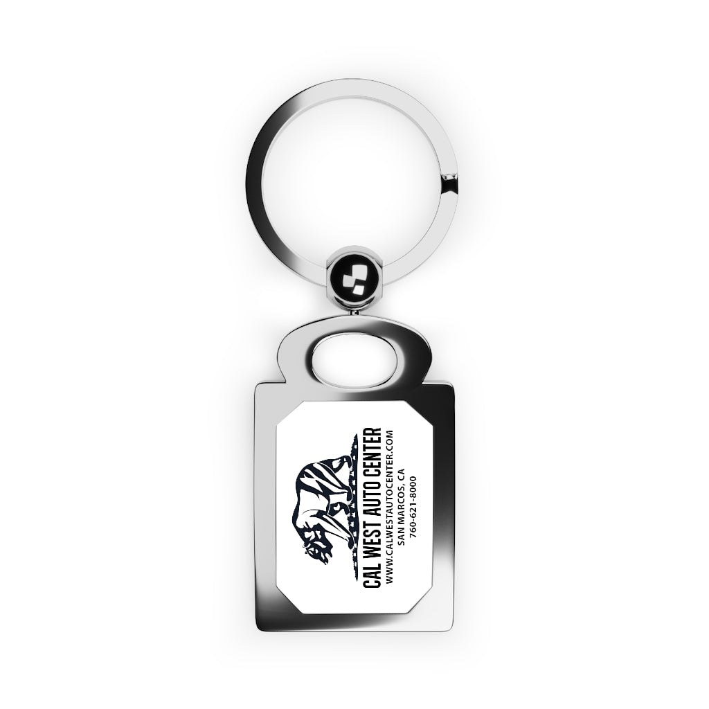 Rectangle Photo Keyring